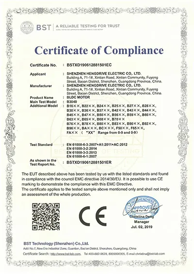 Certificates